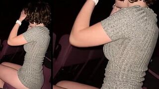 Thrilling Cinema Quickie: Risky Public Sex at the Cinema porn video